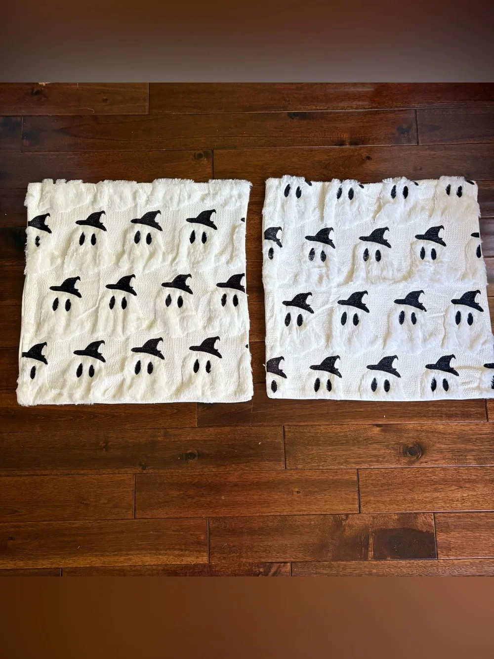 New Pair Halloween Ghosts Pillow Covers for 20” Form